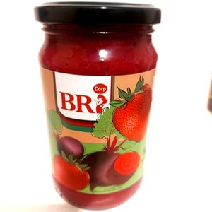 MERMELADA FRUTILLA, REMOLACHA, QUINUA CON ESTEVIA