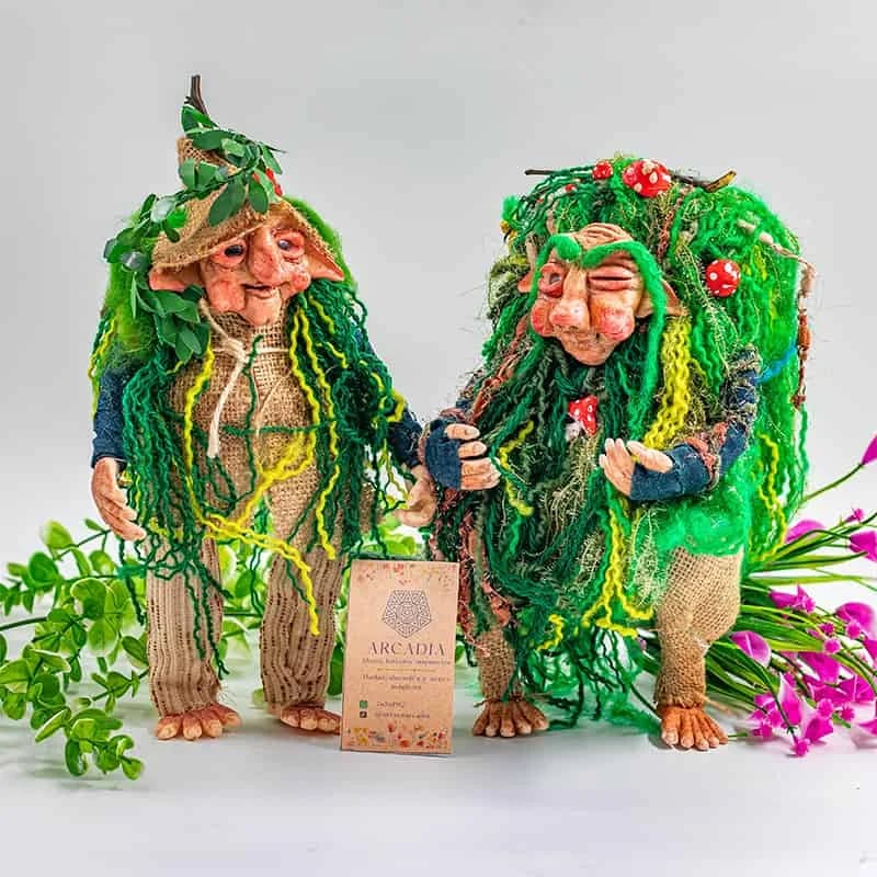 ✨ Duendes artesanales en porcelana fría – Arcadia ✨ - Image 3