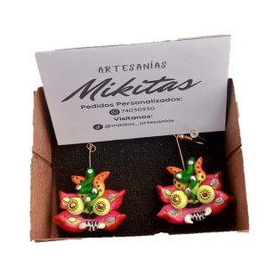 🎭🔥 CARETA FOLCLÓRICA “DIABLO” – ARTESANÍAS MIKITAS 🔥🎭